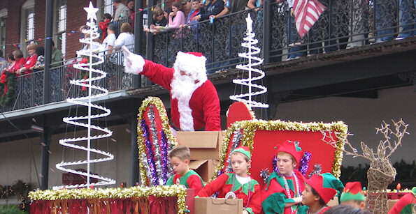 Rain or shine the Natchitoches Christmas Festival will go on!